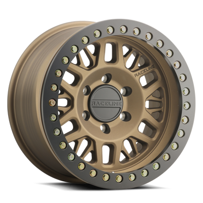 Raceline RT951B Ryno Bronze Wheel 17x9 | 8x165.1 BC (8x6.5) | -12 Offset - fits Ram 2500 1994-2026, Ram 3500 SRW 1994-2026, Chevrolet Silverado 2500 (pre-2011), Chevrolet Silverado 3500 (pre-2011), GMC Sierra 2500 (pre-2011), and 6 more