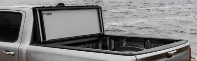 Access Hard Folding Tonneau Cover, Vinyl-Wrapped Composite - Black Urethane 2019-2026 Ram 1500 5ft 7in (Without Ram Box) Short Bed / 2021-2024 Ram TRX | 2025-2026 Ram RHO - G3040039