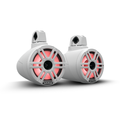 Rockford Fosgate M2 8in Moto Can - White