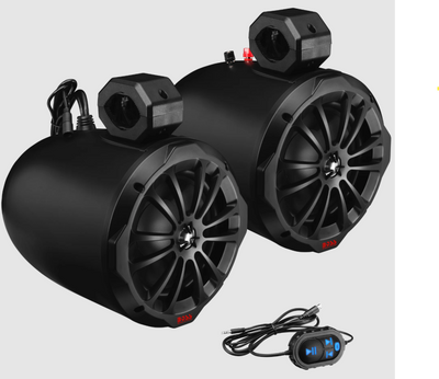BOSS Audio Systems ATV 8in Amplified Bluetooth Waketower Speakers