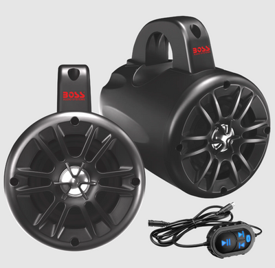 BOSS Audio Systems Marine 4in Waketower Speaker / Bluetooth Weatherproof
