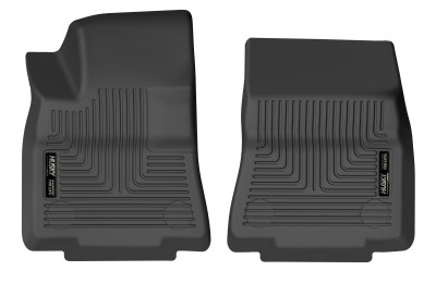 Husky Liners X-act Contour Front Floor Liner, Black for 2020-2022 Tesla Y - Part #51491