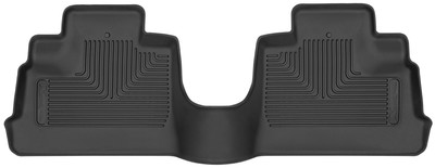 Husky Liners X-act Contour 2nd Row Floor Liners, Black for 2007-2014 Jeep Wrangler 4Dr - Part #53671