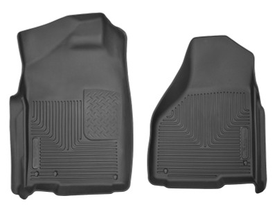 Husky Liners 09-14 Dodge Ram/Ram Quad Cab X-Act Contour Black Front Floor Liners