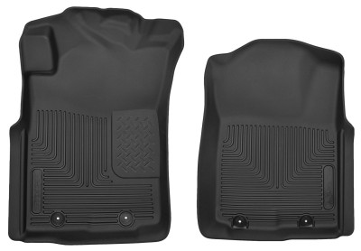 Husky Liners X-act Contour Front Floor Liners, Black for 2005-2011 Toyota Tacoma Pickup - Part #53721