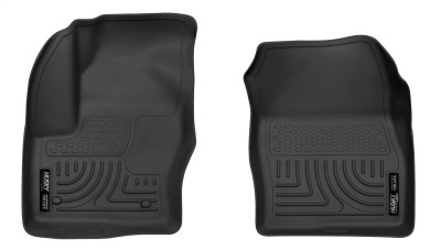 Husky Liners X-act Contour Series Front Floor Liners, Black for 2013-2018 Ford C-Max / 2013-2019 Ford Escape - Part #55731