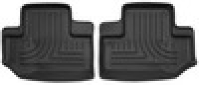 Husky Liners X-act Contour 2nd Row Floor Liners, Black for 2011-2015 Jeep Wrangler 2 Door - Part #53581