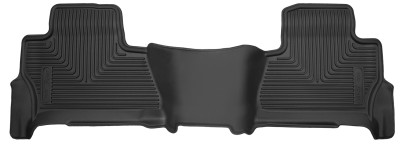 Husky Liners X-act Contour Floor Liners (2nd Row Seating), Black for 2015-2020 Chevrolet Suburban / Yukon - Part #53271