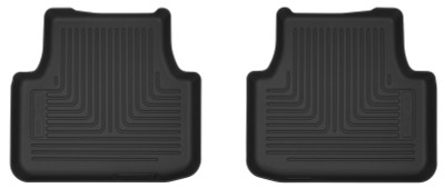 Husky Liners 20129 Volkswagen Jetta 4 Door Sedan X-Act Contour Black Floor Liners (2nd Seat)