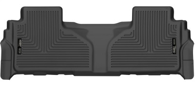 Husky Liners X-act Contour 2nd Rear Floor Liners, Black for 2021-2025 Chevrolet Suburban - Part #55871