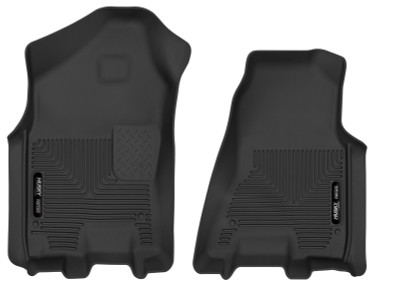 Husky Liners 2019 RAM 1500 Crew Cab/Quad Cab X-Act Contour Black Front Floor Liners