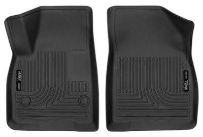 Husky Liners 17-18 Cadillac XT5/17-18 GMC Acadia 2nd Row Bench X-Act Contour Black Front Floor Liner