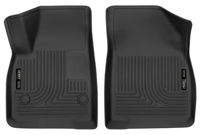 Husky Liners X-act Contour Front Floor Liner, Black for 2017-2018 Cadillac XT5/2017-2018 GMC Acadia 2nd Row Bench - Part #52251