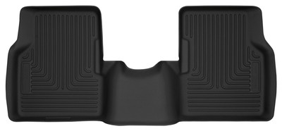 Husky Liners X-act Contour Second Row Floor Liners, Black for 2017-2018 Jeep Compass - Part #52901