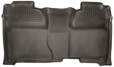 Husky Liners X-act Contour Cocoa 2nd Row Seating Floor Liner for 2014-2017 Chevrolet Silverado 1500 Crew Cab - Part #53900