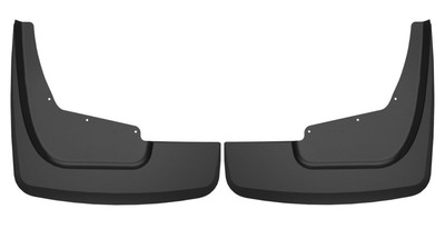 Husky Liners Custom-Molded Mud Guards, Black for 2020-2022 GMC Sierra 3500 HD Dually Rear - Part #57671