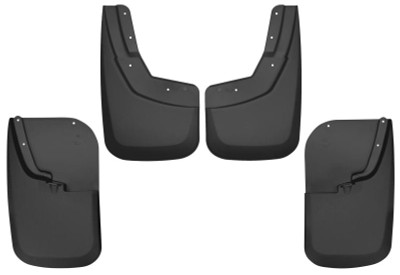 Husky Liners 11-16 Ford F-250 Super Duty/F-350 Super Duty Front and Rear Mud Guards - Black