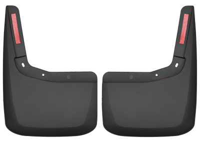 Husky Liners Custom-Molded Mud Guards, Black for 2021-2026 Ford F-150 Rear - Part #59521