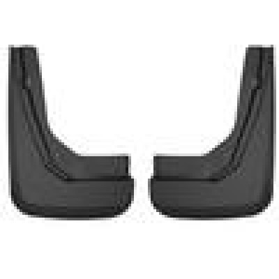 Husky Liners 2021-2024 Suburban/Tahoe/Yukon XL w/o Power Running Boards Rear Custom Mud Guards - Black