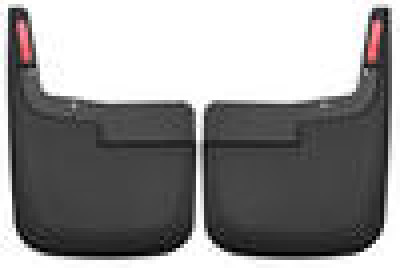 Husky Liners Custom-Molded Mud Guards Front Mud Guards, Black for 2015-2020 Ford F-150 w/o Fender Flares - Part #58441