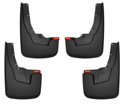 Husky Liners 2019 RAM 1500 w/ OEM Fender Flares Custom-Molded Front & Rear Mud Guards