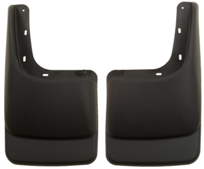 Husky Liners 04-12 Ford F-150/06 Lincoln Mark LT Custom-Molded Rear Mud Guards (w/Flares/Run. Board)