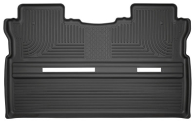 Husky Line 2017 Honda Ridgeline WeatherBeater 2nd Row Black Floor Liners