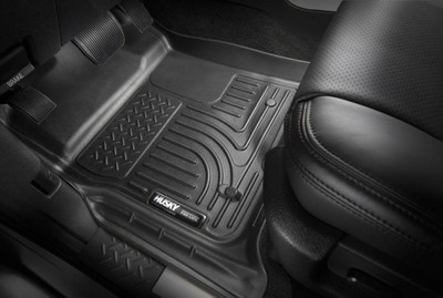 Husky Liners WeatherBeater 2nd Row Seating Floor Liner, Black - Part #19251