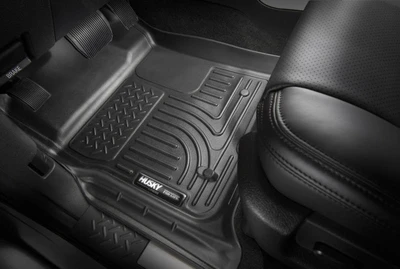 Husky Liners WeatherBeater 2nd Row Seating Floor Liner, Black for 2024-2026 Chevrolet Colorado/GMC Canyon Crew Cab - Part #19251