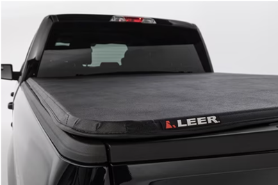 LEER Group Hard Folding Tonneau Cover, Composite - Folding LATITUDE 2019-2026 Ram 1500 5'7 Bed CC (w/o Ram Box) | 2021-2024 Ram TRX | 2025-2026 Ram RHO - 630298