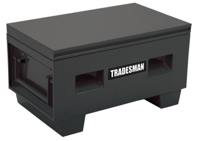 Tradesman Steel Job Site Box/Chest (Light Duty/Small) (32in.) - Black