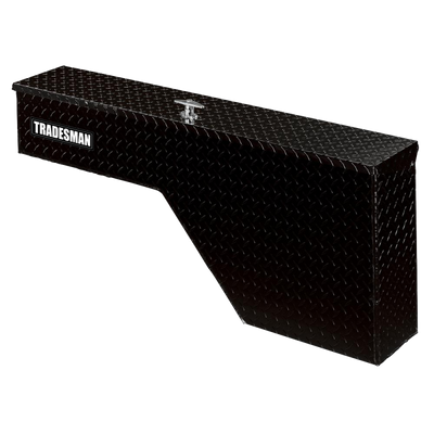 Tradesman Aluminum Fender Well Truck Tool Box (48in.) - Black