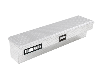 Tradesman Aluminum Side Bin Truck Tool Box (48in.) - Brite