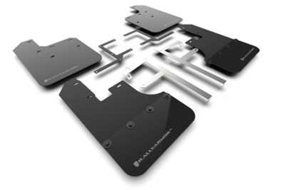 Rally Armor 19-22 Jeep Gladiator Black Mud Flap w/ Grey Logo