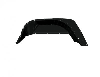 Road Armor 18-21 Jeep Gladiator JL Stealth Rear Fender Liner JL Body Armor Black Steel