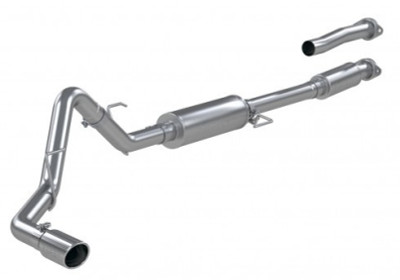 MBRP 3in Aluminized Steel Catback Exhaust - 2021-2025 Ford F-150 2.7L / 3.5L Ecoboost, 5.0L V8 Single Side - S5211AL