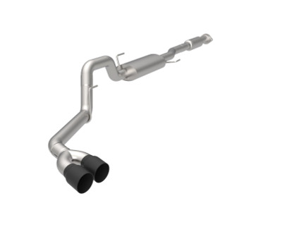 Kooks 3in SS Cat-Back Exhaust w/Black Tips - 2021-2024 Ford F150 5.0L V8 - (Connects to OEM) - 13714110.
