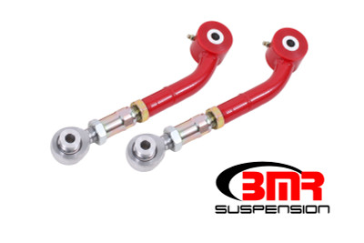 Shop in-stock special deals on BMR 2008-2023 Challenger Upper Trailing Arms w/ On-Car Adj. Poly/Rod Ends - Red - UTA112R from JustBoltOns.com. Military & First Responder Discounts Available.