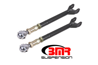 Shop in-stock special deals on BMR 2008-2023 Challenger Lower Trailing Arms w/ On-Car Adj. Rod Ends - Black Hammertone - LTA112H from JustBoltOns.com. Military & First Responder Discounts Available.