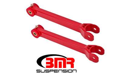 Shop in-stock special deals on BMR 2016-2024 6th Gen Camaro Non-Adj. Lower Trailing Arms (Polyurethane) - Red - TCA059R from JustBoltOns.com. Military & First Responder Discounts Available.