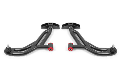 Shop in-stock special deals on BMR Suspension 2005-2014 Ford Mustang Lower A-Arms - Black Hammertone - Non-Adjustable - AA750H from JustBoltOns.com. Military & First Responder Discounts Available.