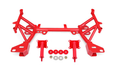 Shop in-stock special deals on BMR 1993-2002 GM F-Body (Camaro, Firebird, WS6) 4th Gen K-member Low Mount Turbo LS1 Motor Mounts Pinto Mounts - Red - KM349R from JustBoltOns.com. Military & First Responder Discounts Available.