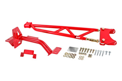 Shop in-stock special deals on BMR 1993-2002 GM F-Body (Camaro, Firebird, WS6) w/o DSL Torque Arm Tunnel Mount (For Long Tube Headers) - Red - TA014R from JustBoltOns.com. Military & First Responder Discounts Available.