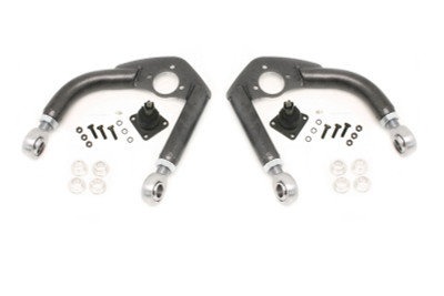 Shop in-stock special deals on BMR 1993-2002 GM F-Body (Camaro, Firebird, WS6) Upper A-Arms w/ Adj. Rod Ends - Black Hammertone - AA004H from JustBoltOns.com. Military & First Responder Discounts Available.