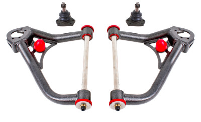 Shop in-stock special deals on BMR 1967-1969 Camaro | Firebird (1st Gen F-Body) Non-Adj. Upper A-Arms (Polyurethane) - Black Hammertone - AA005H from JustBoltOns.com. Military & First Responder Discounts Available.