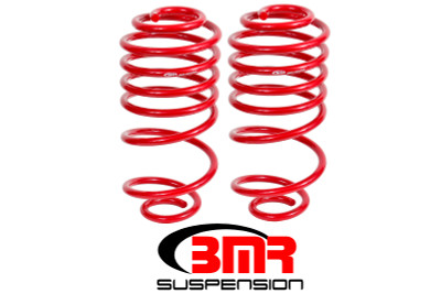 Shop in-stock special deals on BMR 1978-1987 Grand National | Regal | Monte Carlo | El Camino | Malibu | Cutlass | Grand Prix (G-Body) Rear Lowering Springs - Red - SP037R from JustBoltOns.com. Military & First Responder Discounts Available.