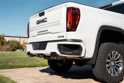 Corsa Sport 3.0in Cat-Back Exhaust DRE Twin 4.0in Black Tips | 2019-2026 Silverado Sierra 1500, Denali 5.3L 157WB - 21201BPC
