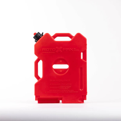 RotopaX 2 Gallon Red Liquid Storage Container (Designed To Hold Gas) - Bolt-On / Free Standing (Mount Kit Not Included) - RX-2G
