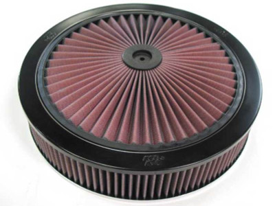 K&N X-Stream Top Assembly 14in OD 5.125in Neck Flange 3.063in H