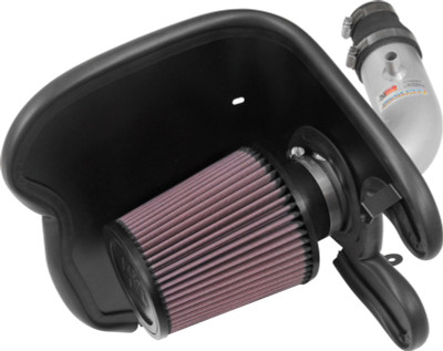 K&N 17-18 Chevy Cruze 1.4L Turbo Silver Typhoon Short Ram Intake